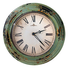 Vintage Clock in Roman numerals