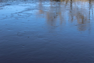 Obraz na płótnie Canvas reflection in water
