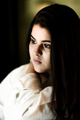 Fototapeta premium Portrait of young girl 