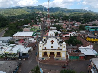 Naklejka premium Iglesia Ciudad Barrios, San Miguel El Salvador