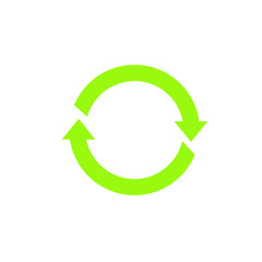 green arrow circle icon