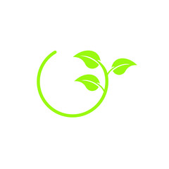 green leaf icon