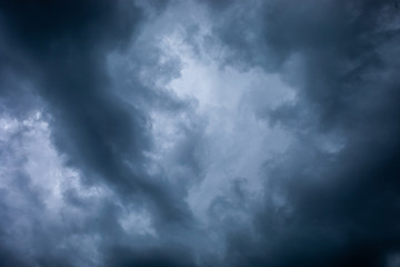 Storm Clouds on dark sky
