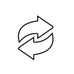 vector arrow cyrcle icon