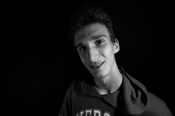 Fototapeta premium Guy with sweatshirt