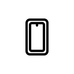 Phone Technology Outline Icon Logo Vector Illustration
