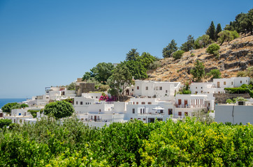 Obraz premium Greece old village 