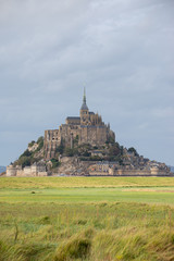 Fototapeta na wymiar Le Mont Saint Michel La Manche Normandie France