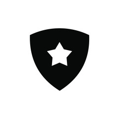 shield star icon