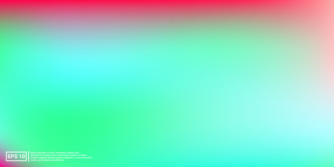 Iridescent Blurred Gradient. 