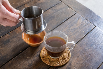 ベトナムコーヒー　How to brew Vietnamese coffee