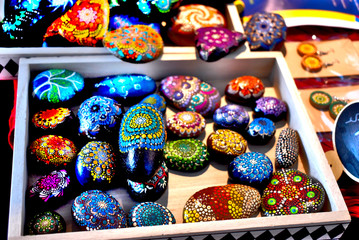 colorful stones 