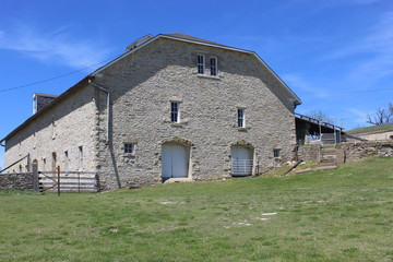  Limestone barn built in 1885 now sits on national park land in Kansas 