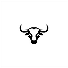 bull logo icon vector stock , logo bull , logo head bull , logo bull icon 