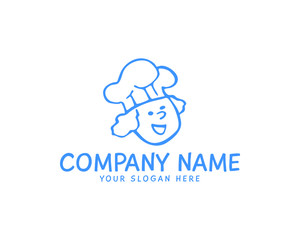 illustration vector graphic of restaurant chef logo icon mascot