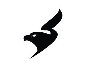 Eagle Head Logo Vector Template. Business Logo Concept.