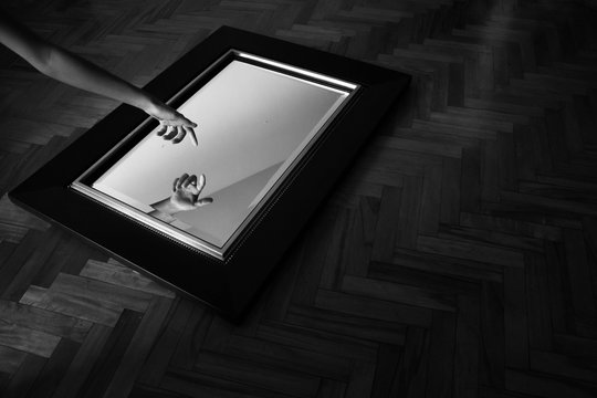 Reflejo en el espejo