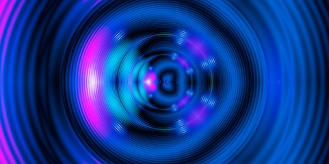 Blue and purple light neon abstract fantasy, beauty background