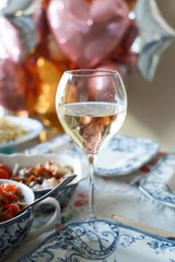 glass of wine