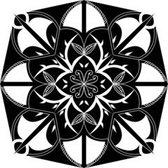 Mandalas for coloring book.Decorative round ornaments.Unusual flower shape.Oriental vector. Creative mandala design.