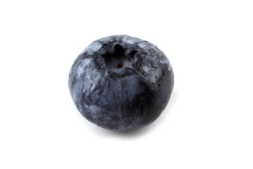 Blueberry isolated on white background