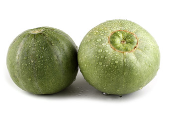 Melons isolated on white background