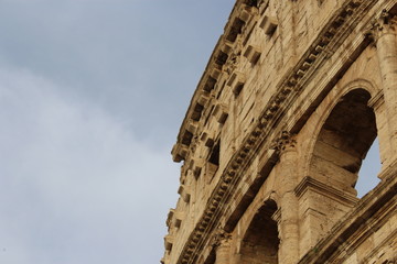 the coliseum in rome italy
