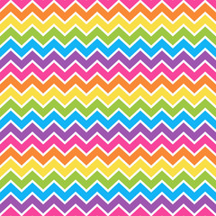 Fototapeta premium Rainbow Colors Seamless Pattern - Colorful and bright repeating pattern design