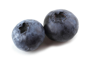 Fototapeta premium Blueberries isolated on white background