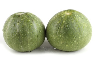 Melons isolated on white background