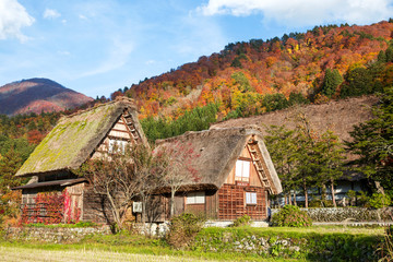 Fototapeta premium Historic village of Shirakawago in Japan
