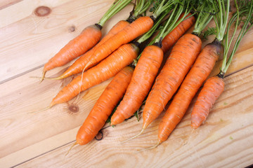 Carrots harvest