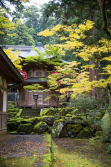 Fall at Eihei-Ji Temple in Fukui, Japan