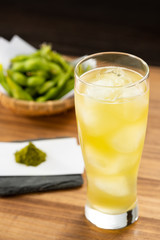 Matcha Sour(Highball Laced With Matcha Flavour) - 抹茶ハイ