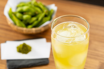 Matcha Sour(Highball Laced With Matcha Flavour) - 抹茶ハイ