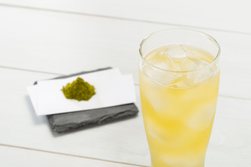 Matcha Sour(Highball Laced With Matcha Flavour) - 抹茶ハイ
