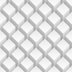 Abstract geometric seamless pattern white and gray color background. Vector illustration for flyer and poster. Can be used presentation, advertising, marketing.