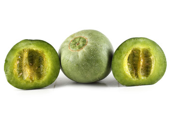 Melon and melon halves