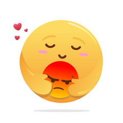 Care Emoji React Hugging Angry Emoji and spread love