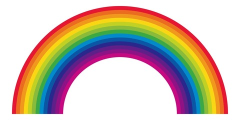 Obraz premium 13色の虹