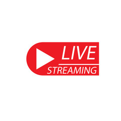 Live Streaming Logo Media Design