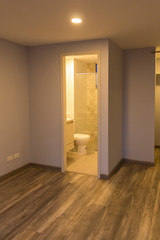 interior of a modern bathroom