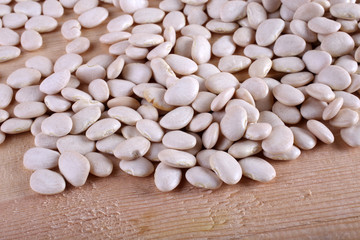 Kidney beans on table