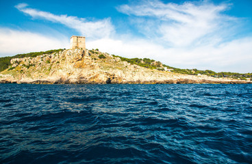 Watchtower near Santa Caterina (Torre dell'Alto), Salento, south Italy