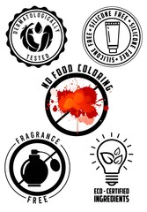 Food Logo Symbol Stamp
