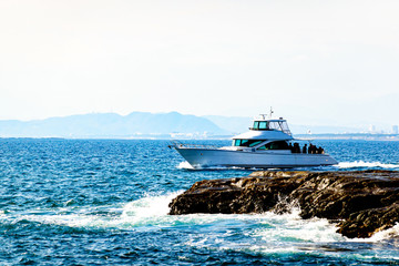 【神奈川県 江ノ島】湘南の海風景