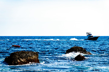 【神奈川県 江ノ島】湘南の海風景