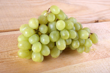 Grape on table