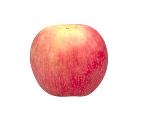 An apple on white background