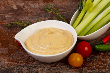 Vegan cuisine - Humus